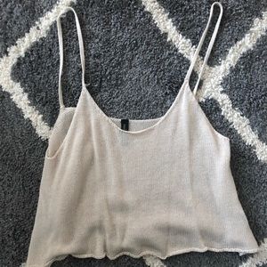 Sweater Knit Crop Top